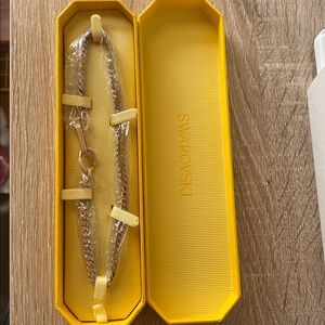New in Box Swarovski Small Dextera Chain Necklace